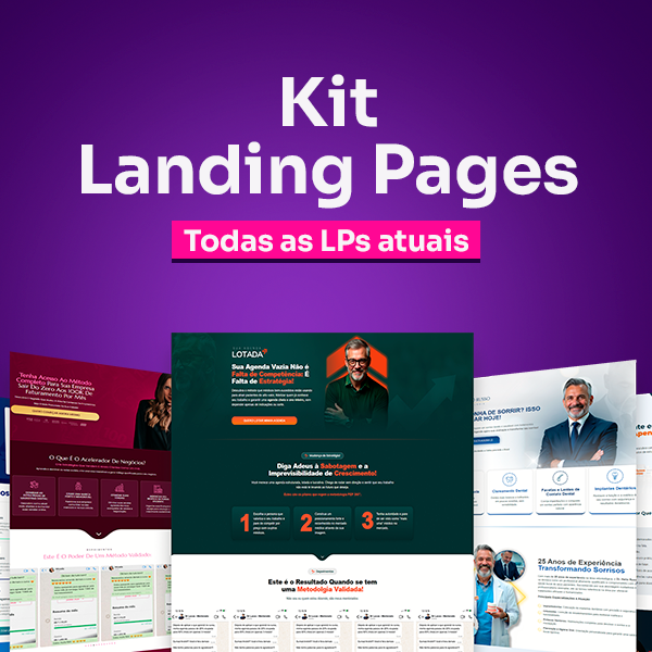 Kit com Todas as Landing Pages