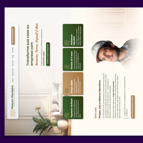 template elementor site de gesseiro (2)