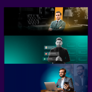 Pack de Banners Editáveis no Canva