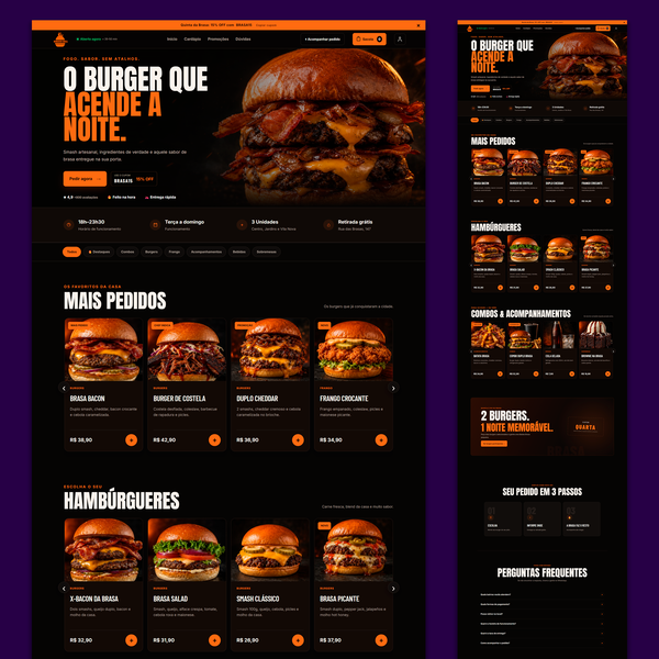 template sistema de delivery